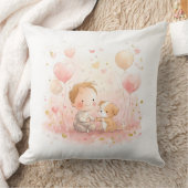 Personalized Valentine’s Baby Pillow Kussen (Deken)