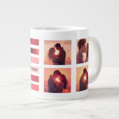 Personalized Valentine’s Day Gift Extra Grote Beker (Voorkant rechts)