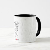 Personalized Valentine’s Day Mug with Custom Names Mok (Voorkant rechts)