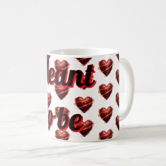 Personalized Valentine's Day Coffee Mug (Devant droit)