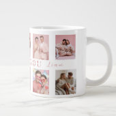 Personalized Valentine's Day Mug | Custom Photos Extra Grote Beker (Rechts)