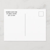 Personalized Valentines Day Photo Briefkaart (Achterkant)