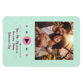 Personalized Valentine's Day Photo Magnet (Horizontal)