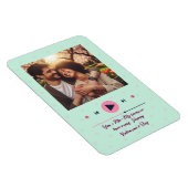Personalized Valentine's Day Photo Magnet (Côté Droit)