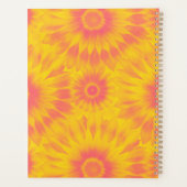 Personalized Vibrant Sunflower Tie-Dye Art (Dos)