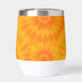 Personalized Vibrant Sunflower Tie-Dye Art (Arrière)