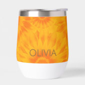 Personalized Vibrant Sunflower Tie-Dye Art (Gauche)