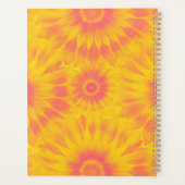 Personalized Vibrant Sunflower Tie-Dye Art (Dos)