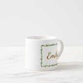 Personalized Vine Espresso Kop (Voorkant rechts)