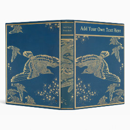 Personalized Vintage 3-Ring Binder 1" Multomap