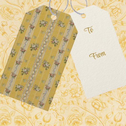 Personalized Vintage Antique Wallpaper Yellow  Cadeaulabel