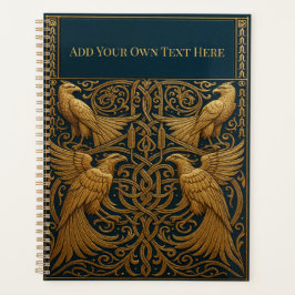 Personalized Vintage Art Nouveau  Planner