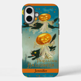 Personalized Vintage Cats Halloween Phone Case
