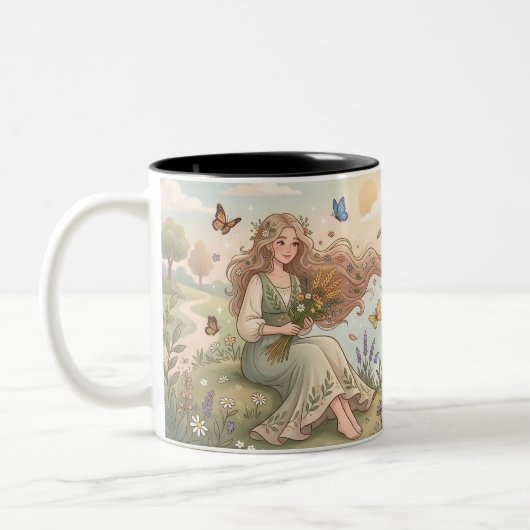Personalized Virgo Zodiac Mug (Gauche)