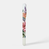 Personalized Watercolor Lily Pink Orange Floral (Côté droit)