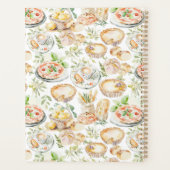 Personalized Watercolor Mediterranean Food Pattern (Dos)