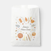 Personalized Watercolor Pastry Baking Bakery Bedankzakje (Voorkant)