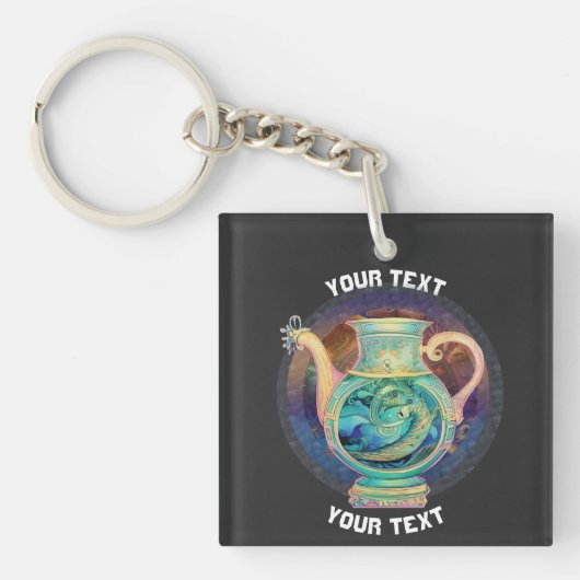 PERSONALIZED Waterman STERRENBEELD  Sleutelhanger (voorkant)