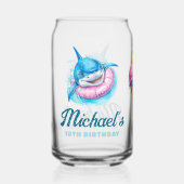 Personalized Waterpark Shark Pool Party (Recto)