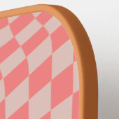 Personalized Wavy Checker | Cora Pickleball Paddle (Links Detail)