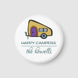 Personalized Wedding Favor Magnet - Happy Campers<br><div class="desc">super cute and fun personalized magnets for your wedding</div>