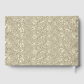 Personalized Wedding French Toile Gold Floral (Verso)