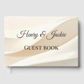 Personalized Wedding Guest Book Gastenboek (Voorkant)