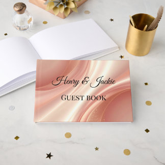 Personalized Wedding Guest Book Gastenboek