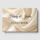 Personalized Wedding Guest Book Gastenboek (Voorkant)