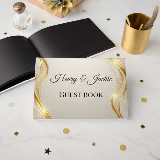Personalized Wedding Guest Book Gastenboek