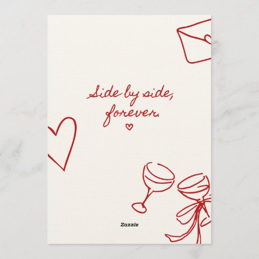Personalized Wedding Invitation Card – Elegant  (Dos)