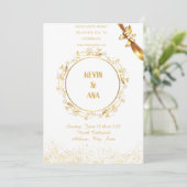 Personalized Wedding Invitations | Elegant, Rustic (Debout devant)