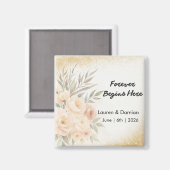 Personalized Wedding Keepsake - Magnet (Recto/Verso)
