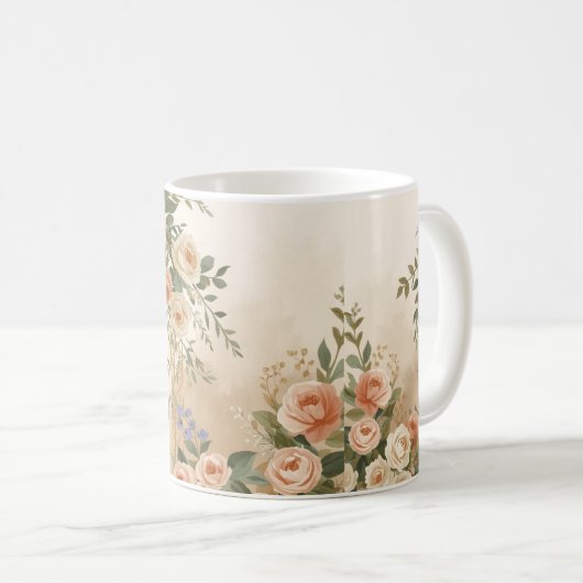 Personalized Wedding Mug  (Devant droit)