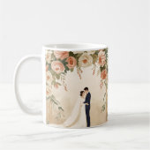 Personalized Wedding Mug  (Gauche)