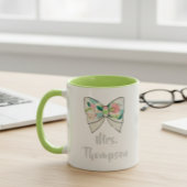 Personalized wedding mugs - custom bridal party mok