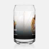 Personalized Wedding Photo Blikvorm Glas (Rechts)