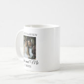 Personalized Wedding Photo Coffee Mug | Custom (Devant gauche)