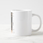 Personalized Wedding Photo Mug for Couples Extra Grote Beker (Rechts)