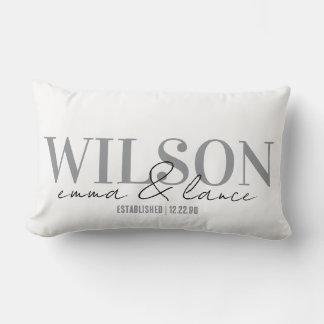 Personalized Wedding Pillow, Names & Dates  Kussen