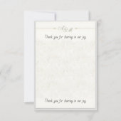 Personalized Wedding RSVP Card – 3.5x5 Printable (Dos)