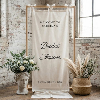Personalized Wedding Welcome Bridal Shower Engaged Spandoek