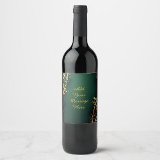 Personalized Wedding Wine Bottle Label Wijn Etiket