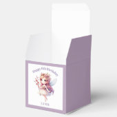 Personalized Whimsical Floral Fairy  Bedankdoosjes (Geopend)