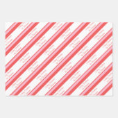 Personalized Whimsical Wiener Dog Holiday Inpakpapier Vel (Voorkant 3)