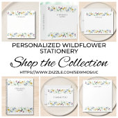 Personalized Wildflower Notes
