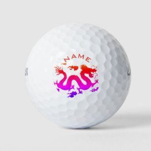 PERSONALIZED WILSON ULTRA 500 GOLF BAL DRAGON