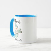 Personalized Winter Hot Chocolate Mug – Snowman Mok (Voorkant links)