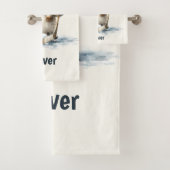 Personalized Winter Penguin Hockey Kid (En situation)