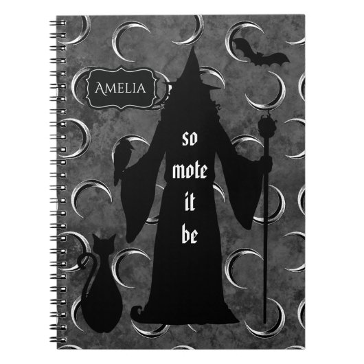 Personalized Witch Notitieboek Journal (Voorkant)